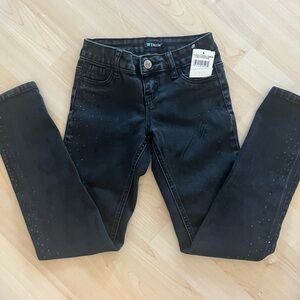 Brand New! Tractr Girls Black Jeans Sz 7